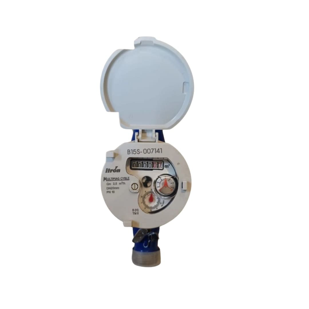 Water meter itron Multimag  1/2 Inch