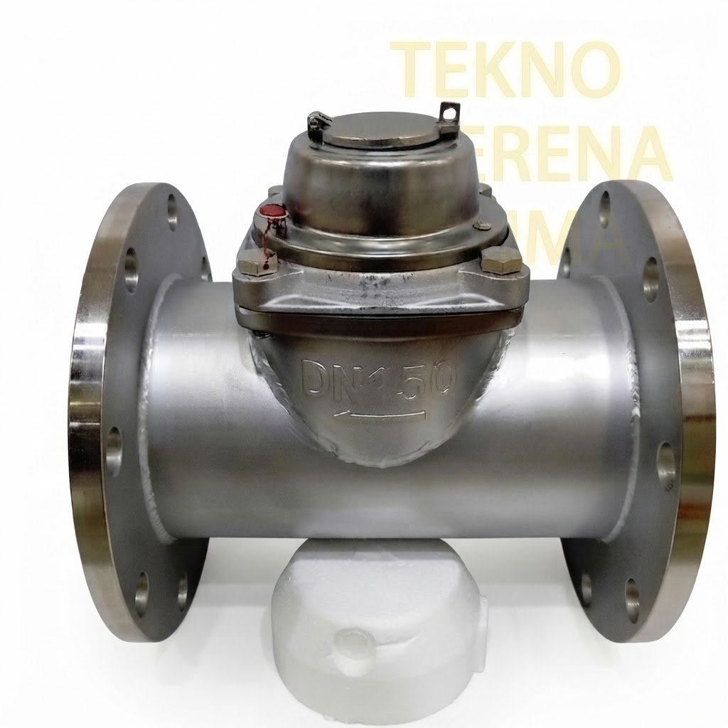 Jual Water Meter Stainless Steel Magnos Size 6" Inch DN150