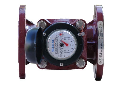Jual Water Meter Limbah Merk SHM Size 8 Inch