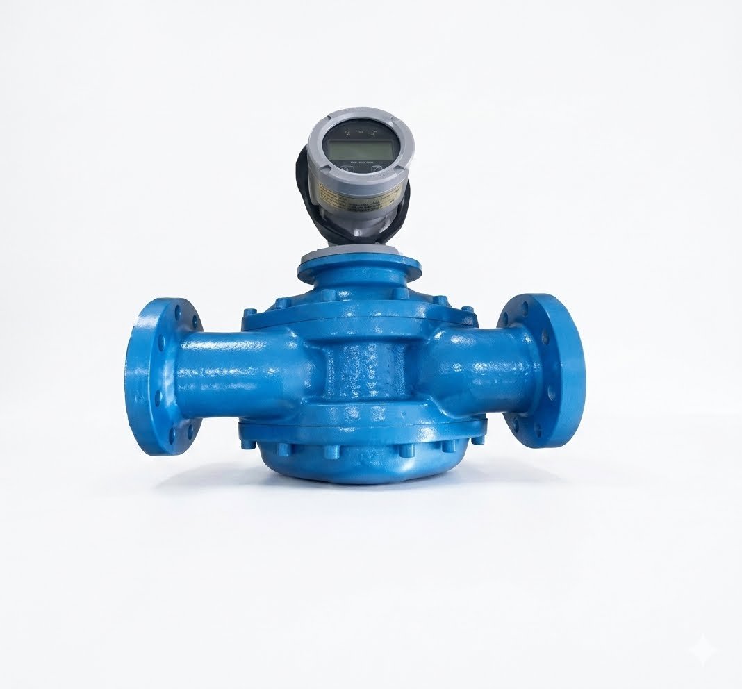 Jual FLow Meter Scraper Oil Digital FLow Meter DN 40- DN 150 Merk SHM