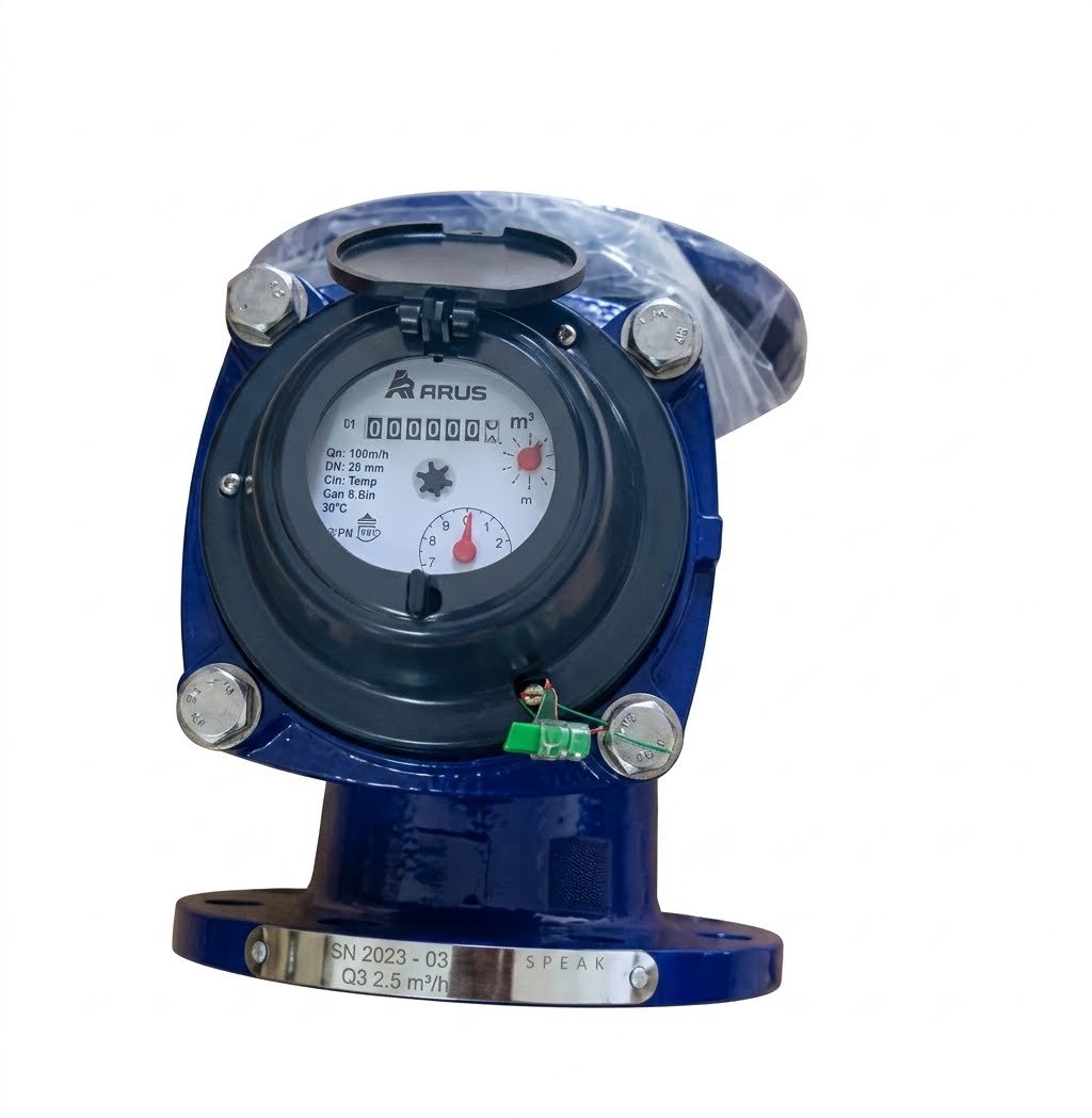 Jual Meteran Air Size 2 Inch - Merk Arus