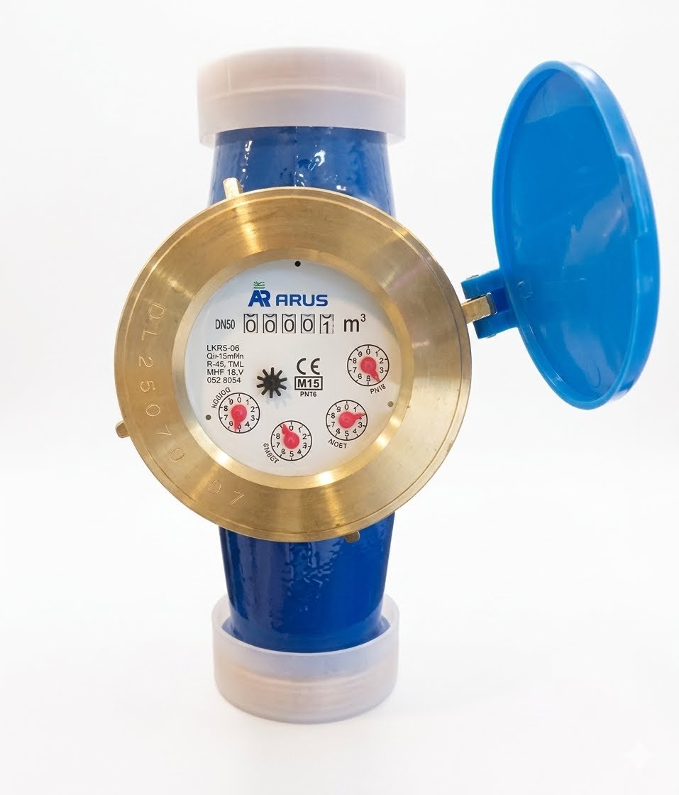 Jual Meteran Air Berbagai Size - Merk ARUS
