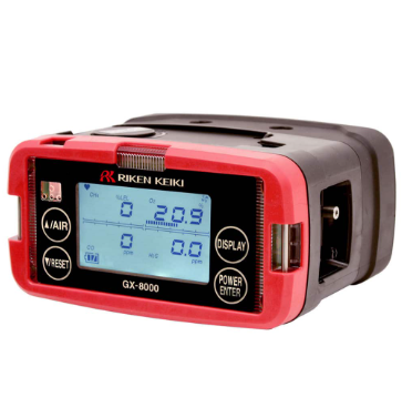 Jual Gas Detector Riken Keiki GX-8000 khusus Gas O2 Riken Keiki GX-8000 Gas
