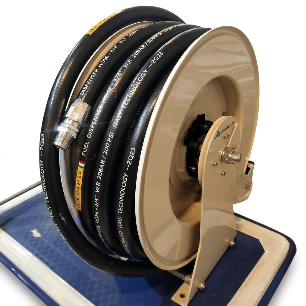 Jual Gulungan Selang Otomatis 1/2 Inci 15 Meter merek ARUS / Automatic Hose Reel 1 /2 Inch 15 Meter