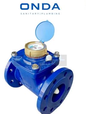 ONDA Water Meter Flange 2 1/2 Inch ORIGINAL SNI - Meteran Air Induk Pipa Besar PN16